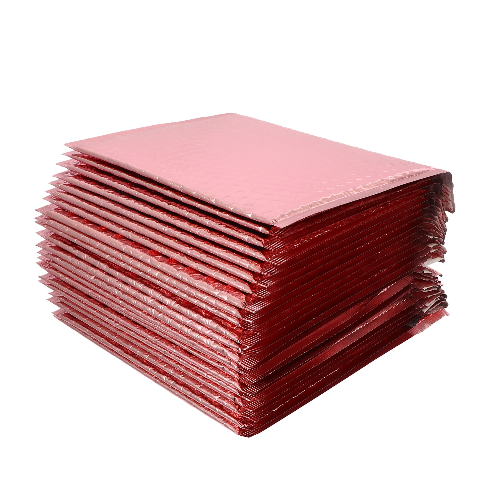 

25pcs Padded Envelopes Bubble Mailers Rose Gold Self-Seal Shipping Bags For Electronics Jewelry Cosmetics Protection Folder