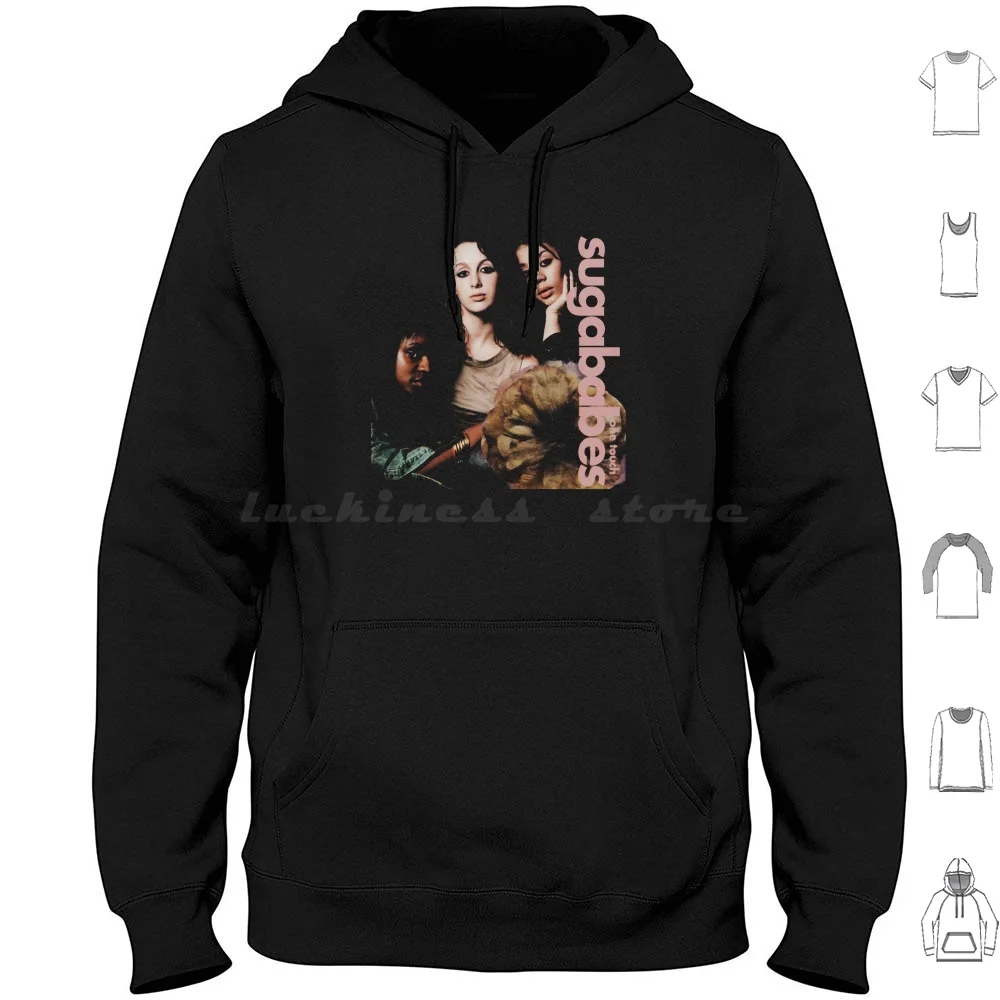 Sudadera con capucha de la banda Sugababes, de algodón, manga larga, con diseño de la banda Sugababes, Heidi Range, Amelle Berrabah, Keisha Buchanan, Siobhan
