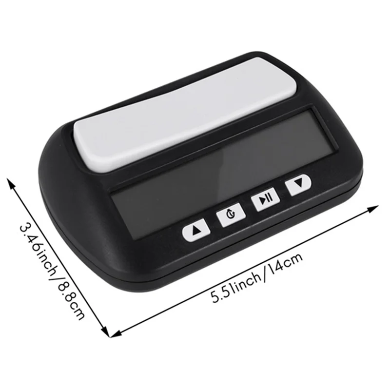 Professionele schaakklok Schaaktimer Speltimer Multifunctionele draagbare digitale klok YS-902