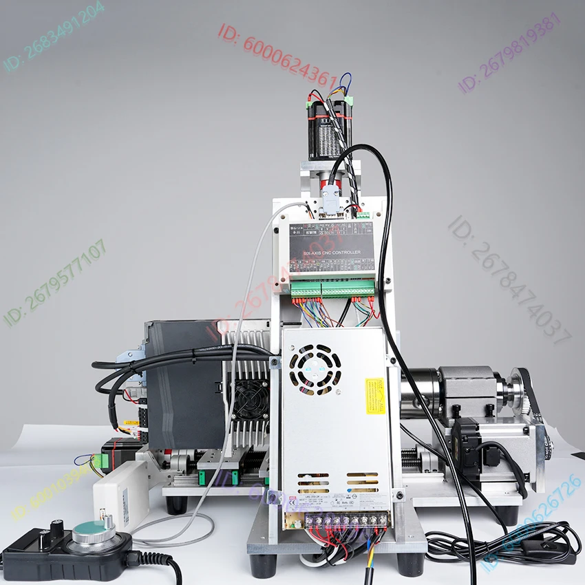 

CNC Turn Milling Drill Integrated Numerical Control Turning, CNC Milling and Drilling Integrated CNC Lathe With 750w Servo Motor