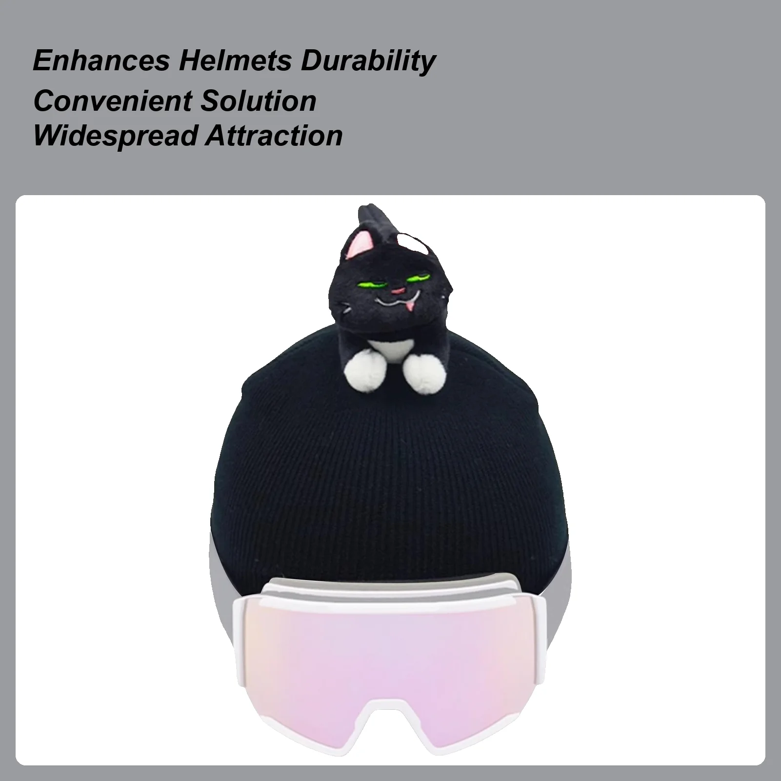 Чехол на шлем с милыми животными