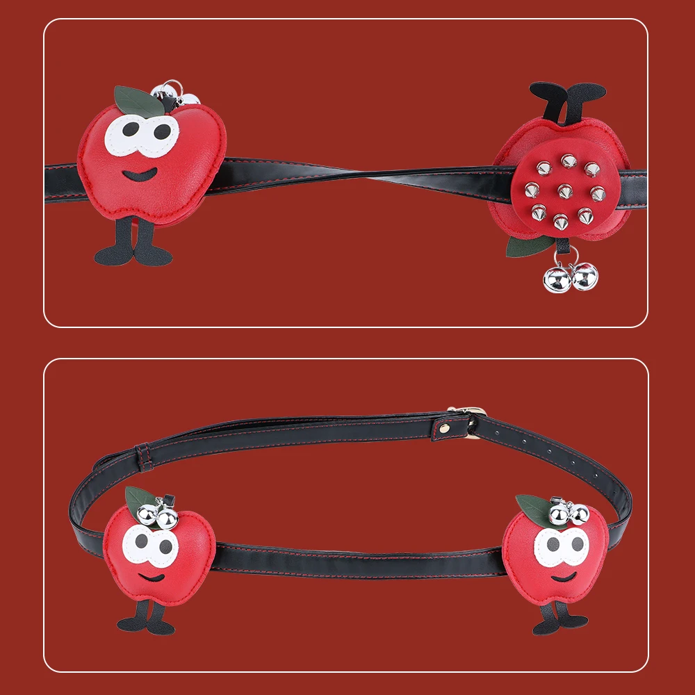 QKKQ قضيب جلدي تمثال نصفي أدوات مثيرة معدنية سبايك الحلمة الصدر محفز مع بولي Leather الجلود عيد الميلاد زوجين يمزح الألعاب المثيرة #6