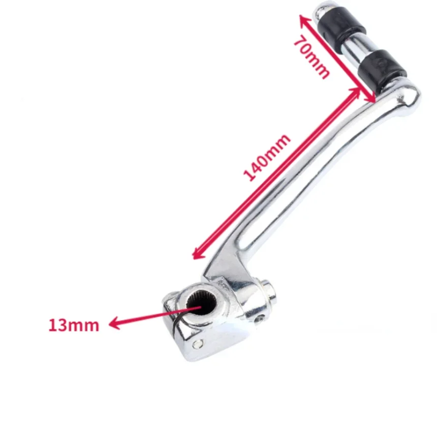 Motorcycle accessories 13mm Kick Start Lever Fold Back fit For Honda CD100 90cc 110cc 140cc Engine Pit Dirt Bike Motorcycle 1pcs