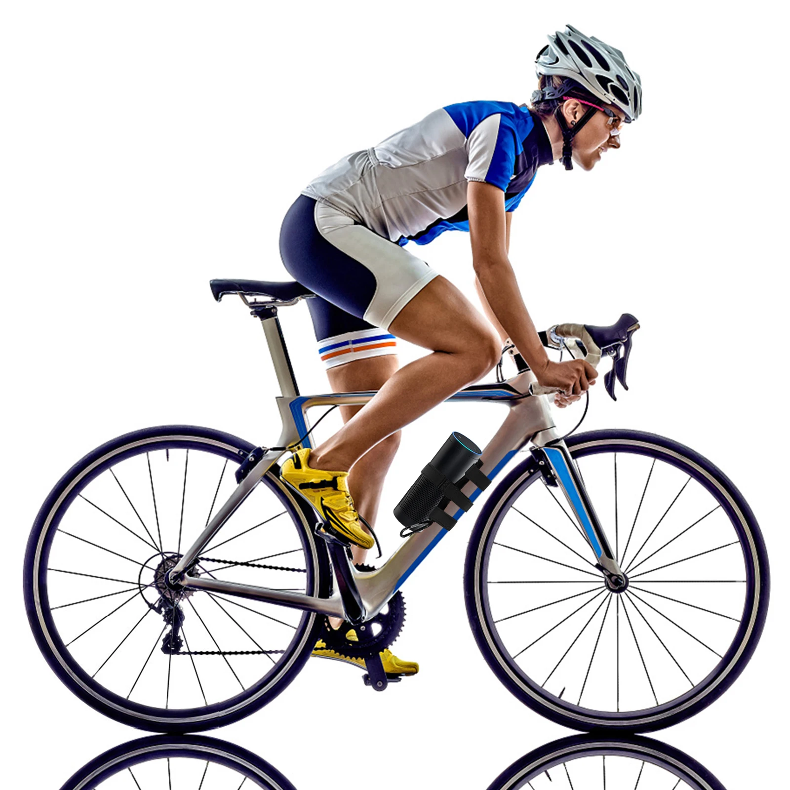 

1pc Speaker Strap Mount For Bike Boat Stroller Scooter Kettle Holder Wireless Speaker Attachment Nylon Tool Fixer