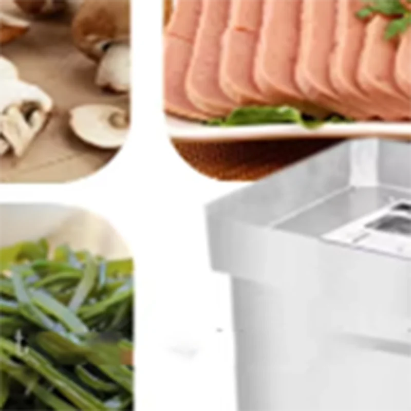 New High-Power Commercial Industrial Meat Slicer Fully Automatic Stainless Steel Motor 220V Capacity Adjustable Slice