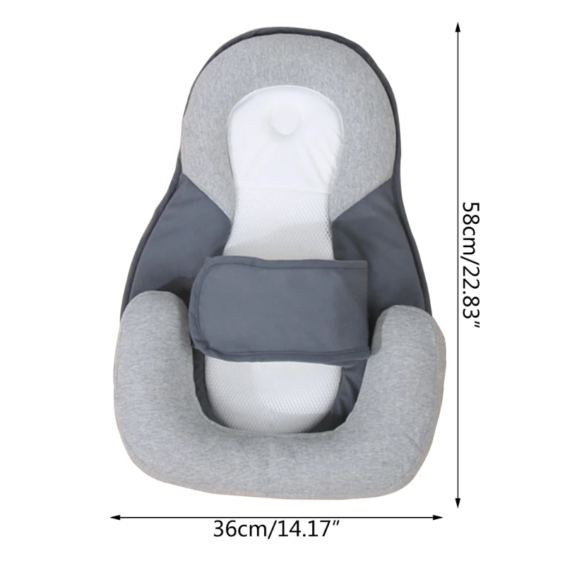 Gentle & Effective Spit Up Prevention Cushion Ergonomic Support Pillow for Baby