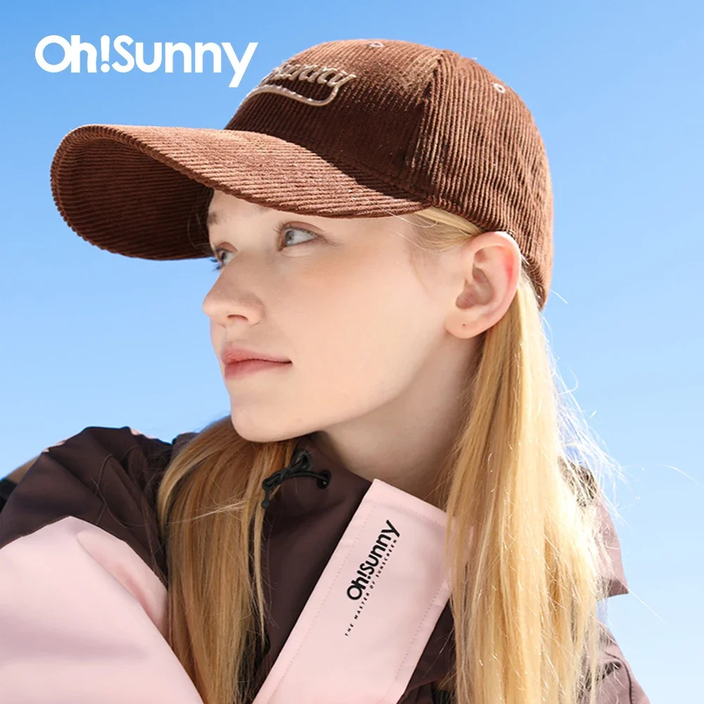 OhSunny 2023 New Fashion Outdoor Sports Cotton Baseball Cap for Women UV Protection Casual Hip Hop Snapback Hat Adjustable