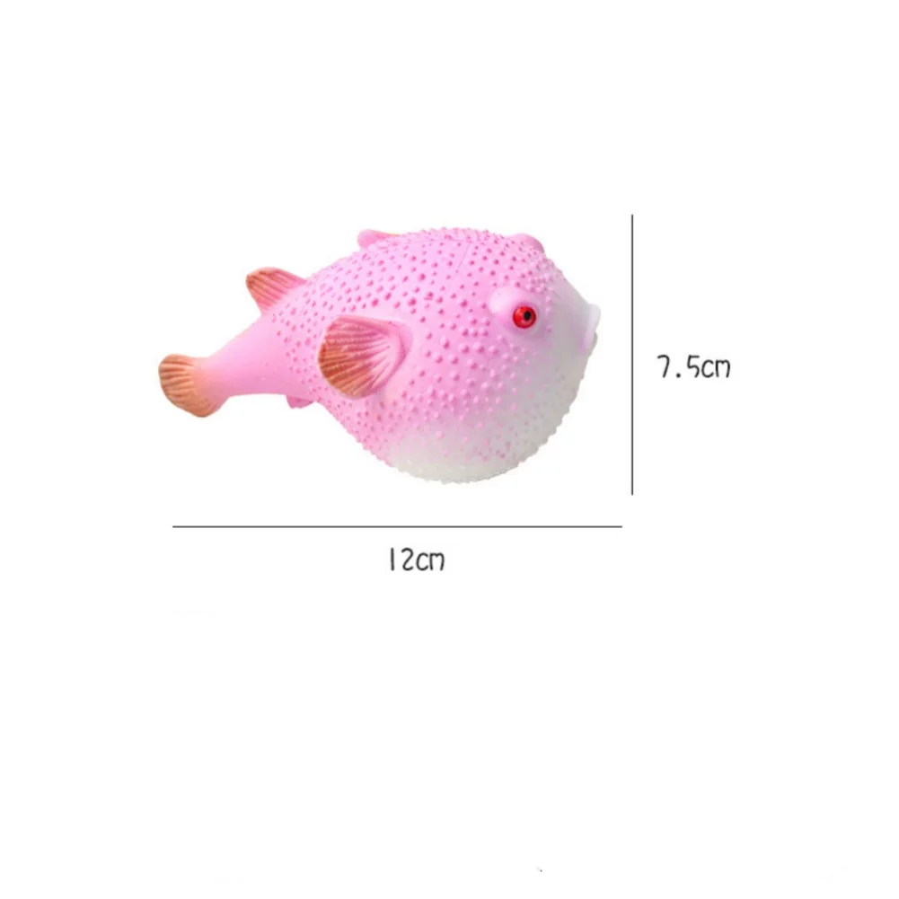 Slow Rising Squeeze Toys Anti Stress Relief Pufferfish Squeeze Interactive Toys Christmas Gifts For Boys And Girls