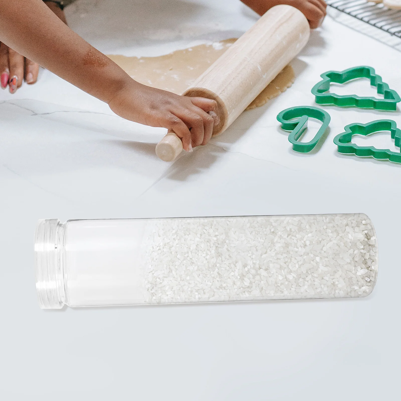 3 Stuks Opslagpotten Luchtdichte Plastic Containers Keuken Pantry Containers Voor Noten Granen Suiker Granen Opslag Lege Plastic Potten