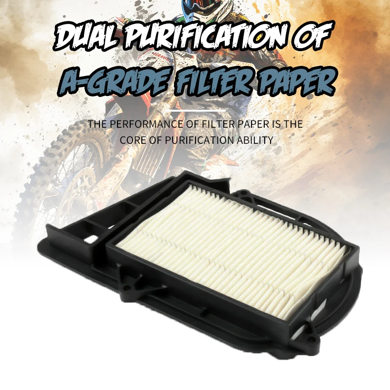 منظف ​​فلتر هواء الدراجات النارية JSRAOIMG لـ Yamaha YP250 Majesty 2000 2001 2002 2003 2004 205 2006 2007 VP250 X-City RA X-Max ABS VP300 Versity