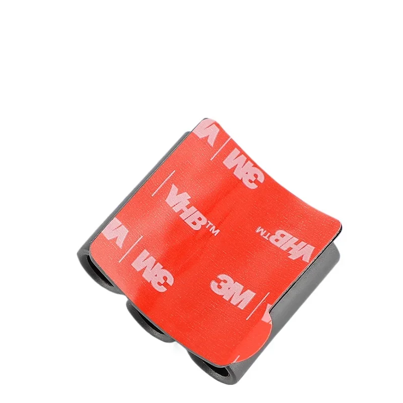 Multifunction Screwdriver Head Clip, 3M Rubber Bit, Stick Type, 3-Hole Head Storage, Quick Access, Organizer Acessórios