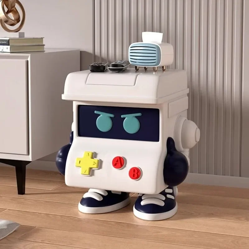 Robot Coffee Table Gaming Host Decorative Items Gaming Machine Small Bar Floor Decoration Children's Room Bedside Table