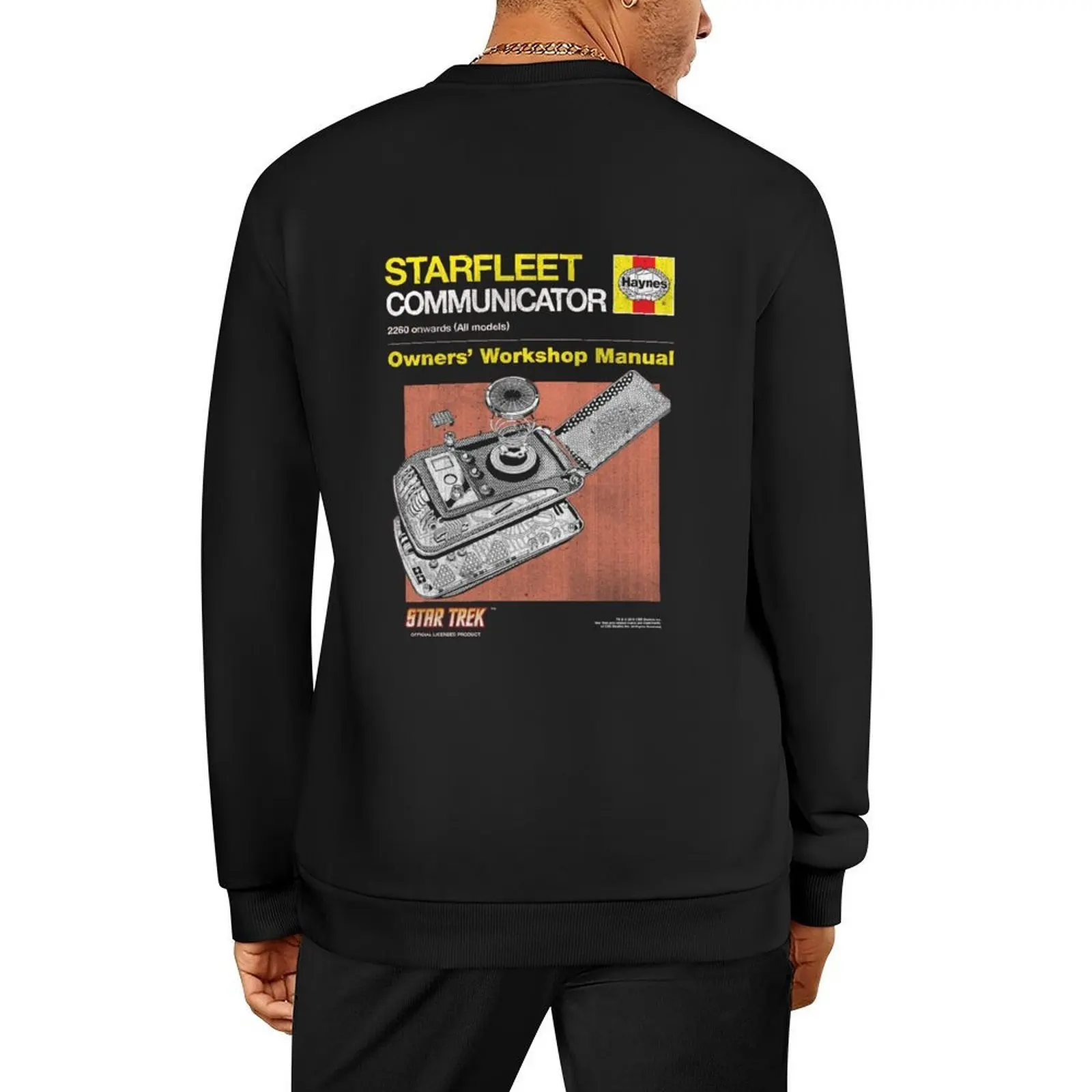 

Star Trek: The Original Series Haynes Starfleet Manual Pullover men's coat mens designer clothes tracksuits hooded sweatshirt