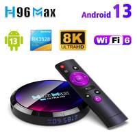 H96MAX RK3528 Android 13.0 TV Box  Support 2.4G/5.8G WiFi6 BT5.0 4K Video Set Top TV Box Decode And Play 8K