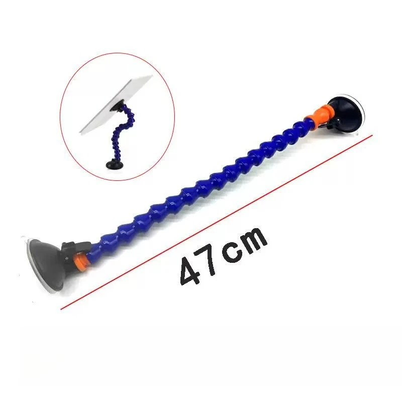 Dual Suction Cup Adjustable Dent Repair Support Bracket, Car Dent Inspection Holder