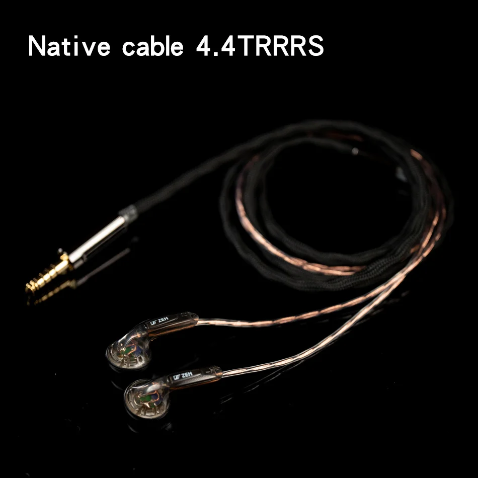 Auriculares VE ZEN 3.0FE de alta impedancia 3.5/4.4 TRRS