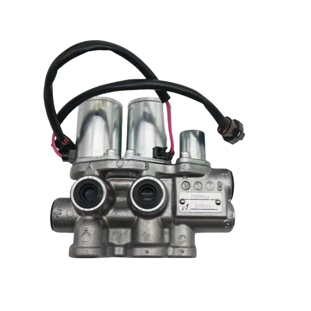 

For 0783718UA Safety Valve RB411-61914 Kubota U17 Kato HD18 20 Pilot Solenoid Valve Assembly Mini Excavator Parts