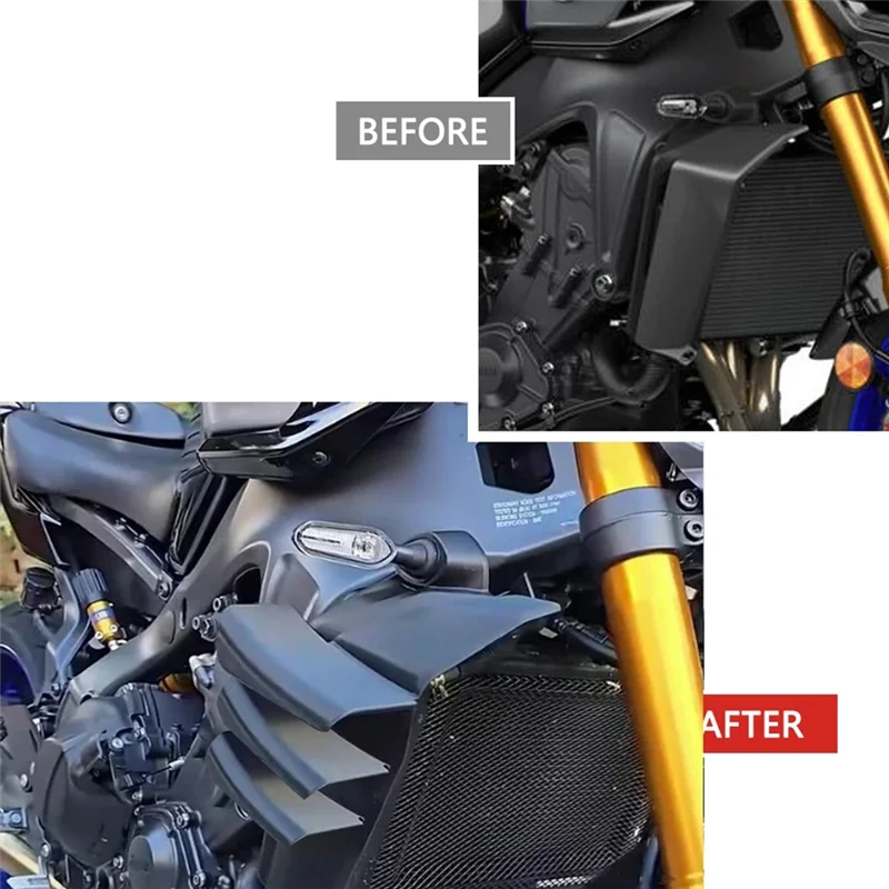 

Fixed Winglet Side Wing Spoiler Side Fairing Aerodynamic For Yamaha MT-09 SP 2024 2025 Motorcycle Wing