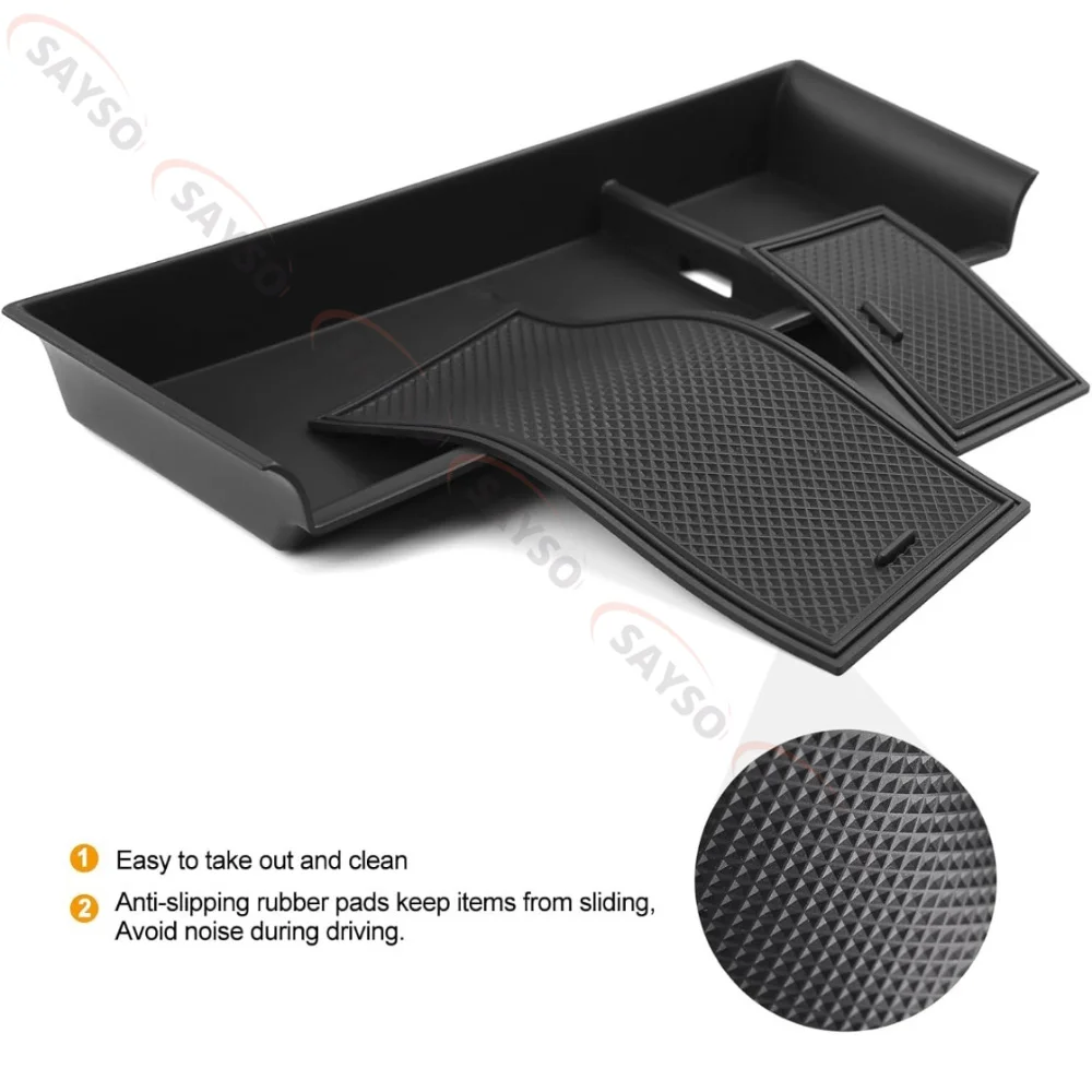 Mittelkonsolen-Organizer vorne für Mazda CX-5 22-25 – Münzhalter, Schalthebel-Organizer, vordere Aufbewahrungseinlagen, Armlehnenbox – Detail 3