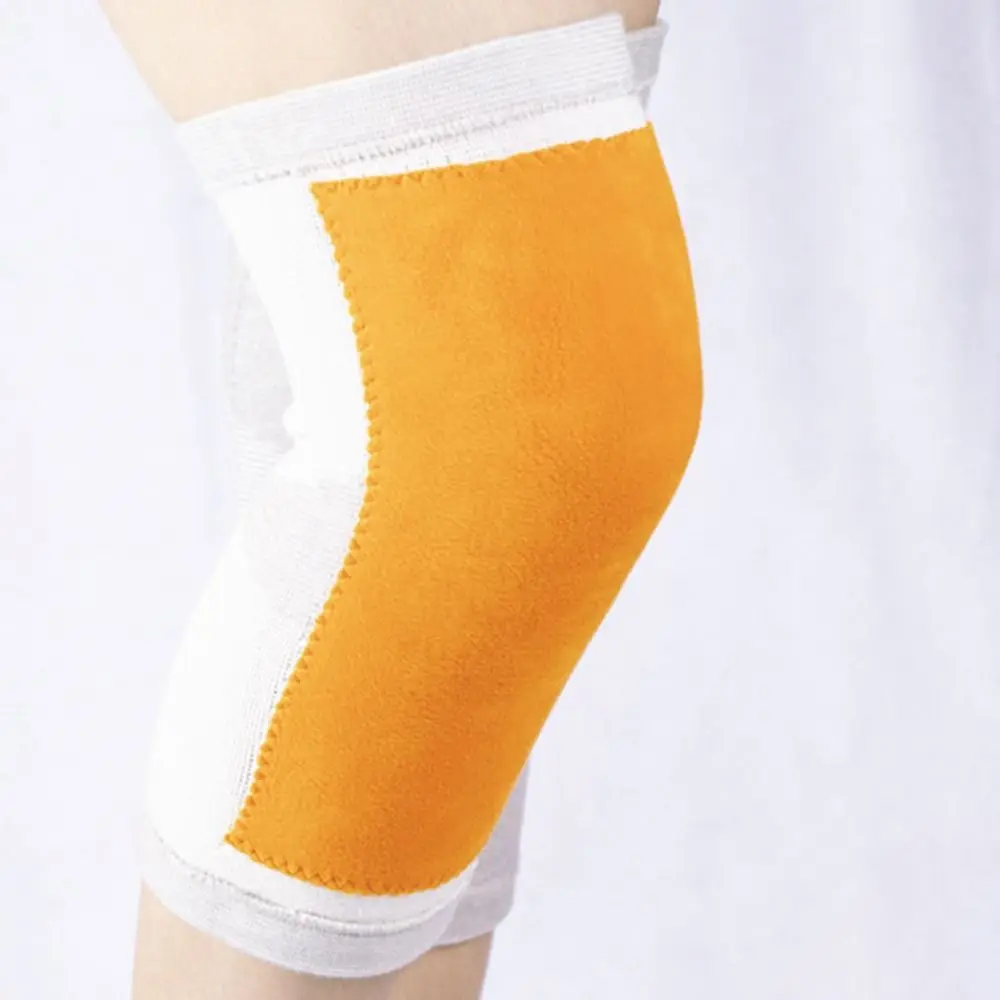 Universal Thickened Fur Knee Protector Warm Anti Cold Winter Knee Support Thermal Thick Velvet Kneepad Cold Leg