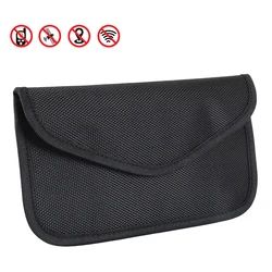 Car Key Fob Signal Blocking Pouch Anti Theft Key Fob Protector Portable Car RFID Signal Blocking Bag Anti-Hacking Case Blocker