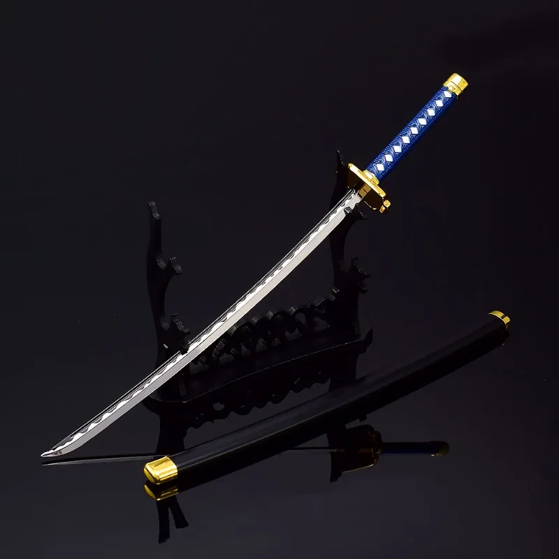 26cm Sephiroth Masamune Sword Fantasy Game Peripheral Alloy Metal Katana Samurai Sword Weapon Model Ornament Gifts Toys for Boys