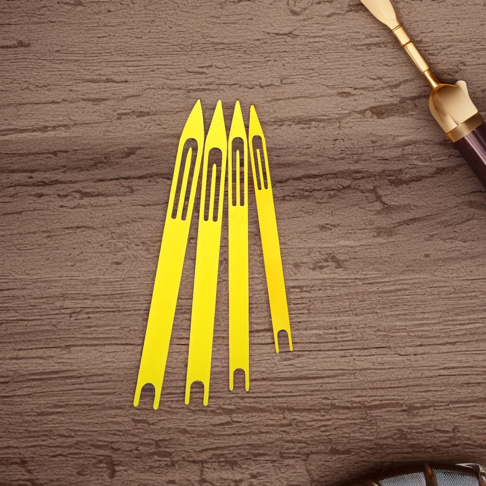 

40Pcs Plastic Fishing Net Repair Shuttles Lightweight Durable Net Mending Tools Weaving Needles for Prolonged Fishing Nets Use