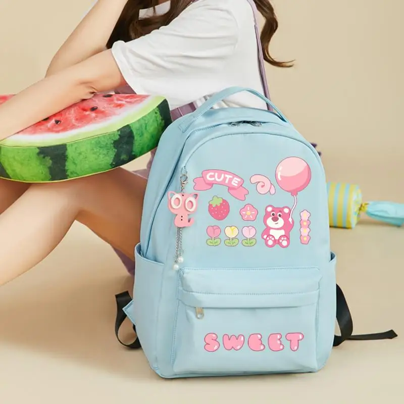 cute-cartoon-strawberry-bear-backpack-for-girls-middle-school-students-campus-dual-shoulder-pack-school-bag-summer