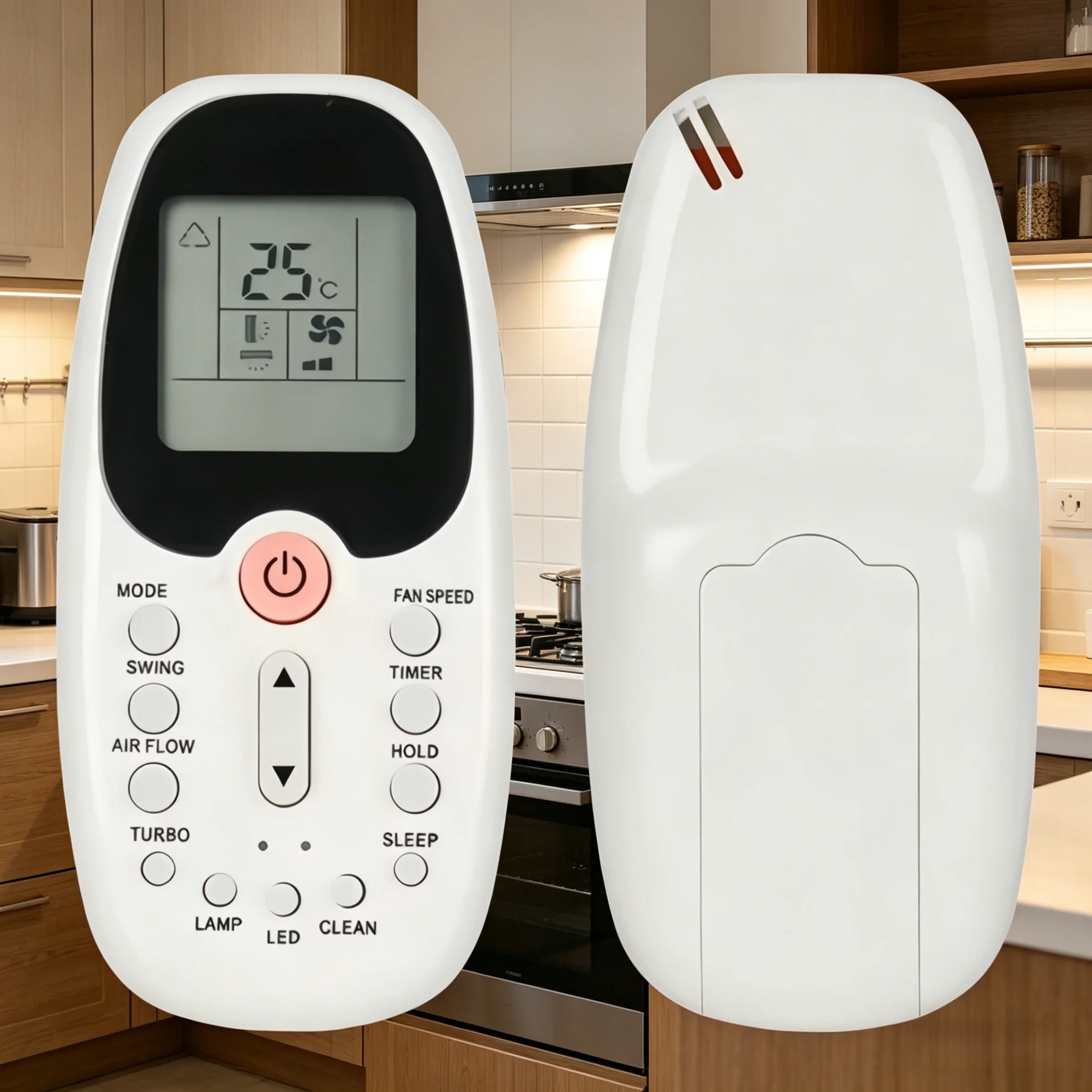 ZH/EZ-01 Universal AC Remote, Replacement Controller for CHIGO, Tornado and KOMECO Air Conditioner
