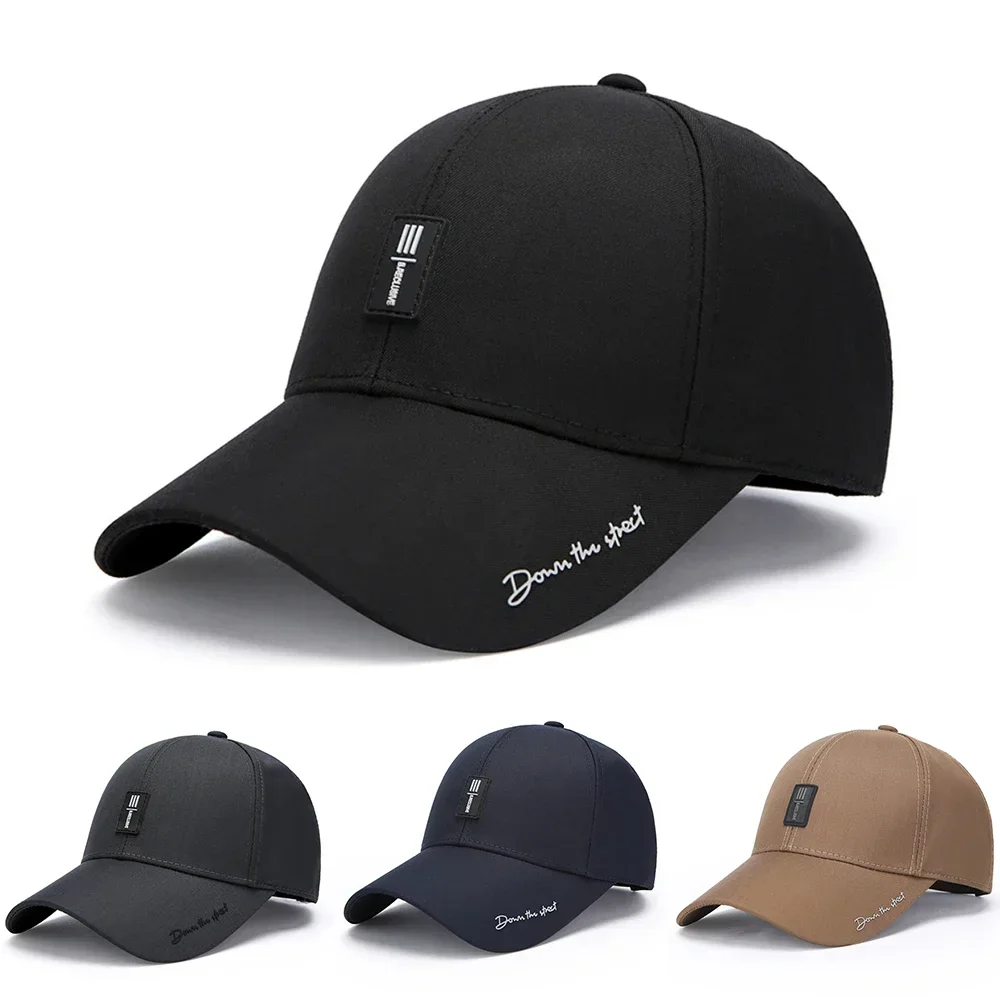 Berretti da baseball con lettera di moda per uomo donna cappello hip-hop snapback regolabile cappelli per papà in cotone cappello da sole per sport all'aria aperta berretti da camionista