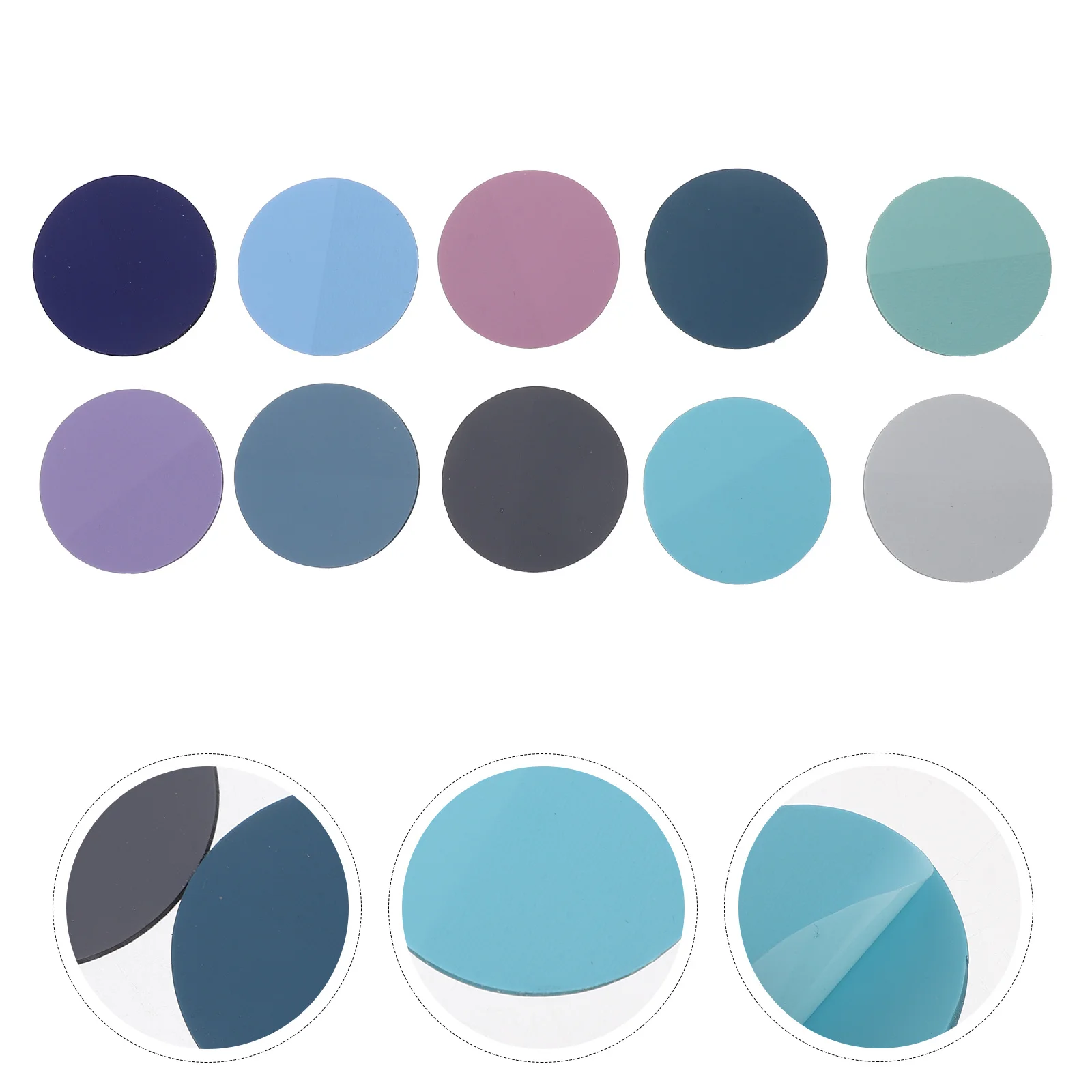 1Set Note Stickers Multi-Function Adorable Memo Pads Pet Material Easy to Use for Daily Planning Scheduling Portable Household