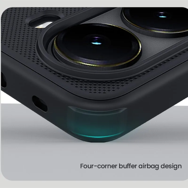 Per Poco X7 Pro Custodia NILLKIN Custodia aderente Scudo magnetico super satinato Copertura per PC opaca di alta qualità per Poco X7 Pro