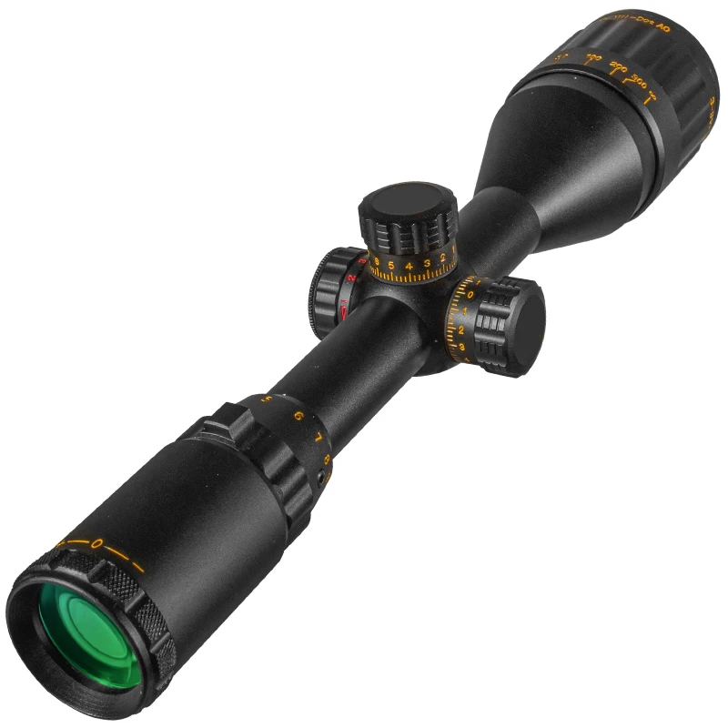 Sirius 3-9x50 aoe caça tático mira óptica airsoft acessórios rifle escopo com bloqueio spotting scope para rifle de caça