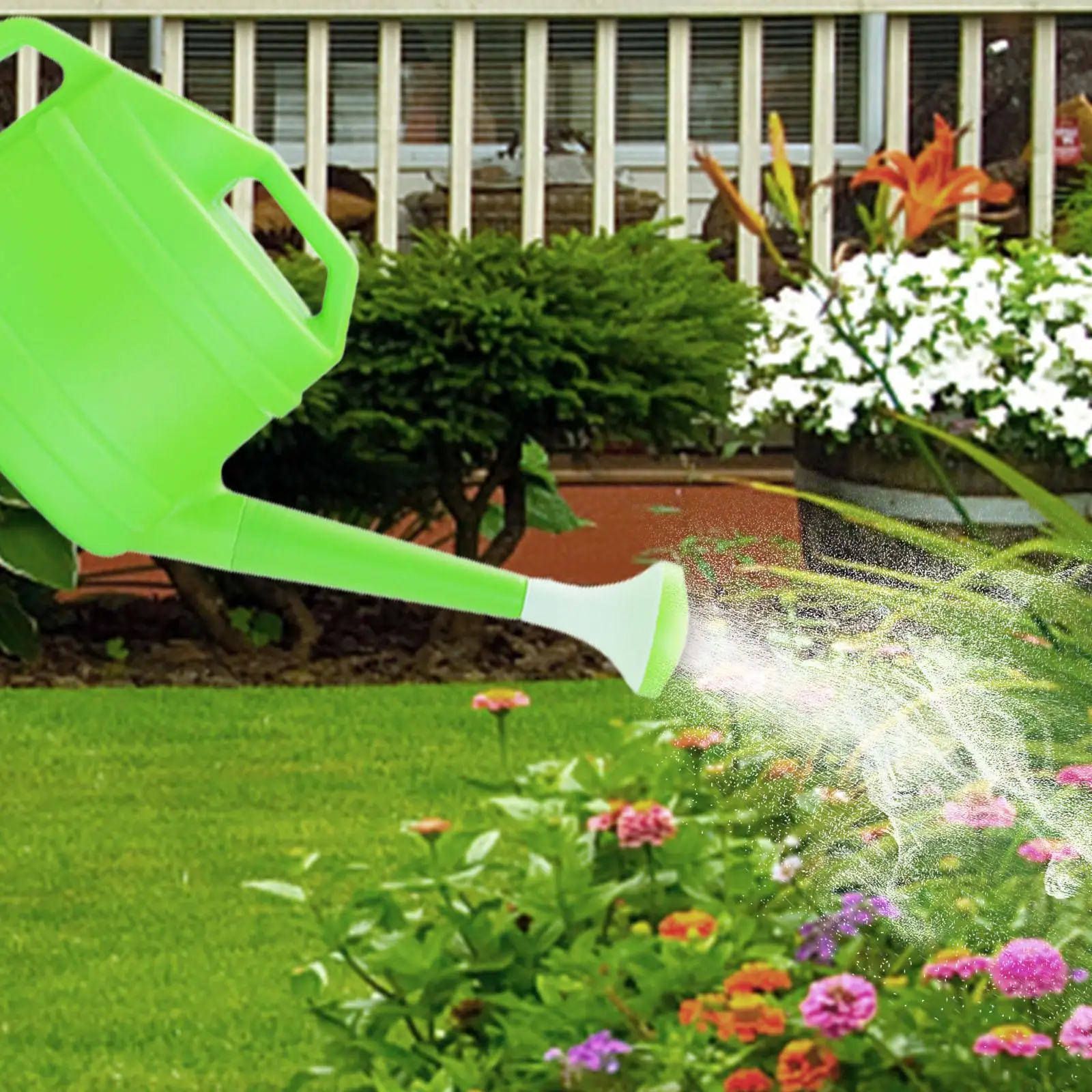 Garden Watering Can with Detachable Sprinkle Head 2.5L Flower Watering Can for Bonsai Indoor house outdoor Plants Planter Kettle