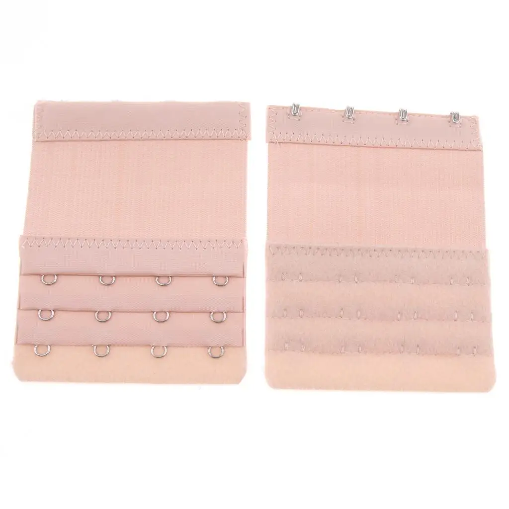 Womens Bra Extender 4 Hook Elastic Band Bra Strap Extension Underwear Accessory for Maternity Nursing