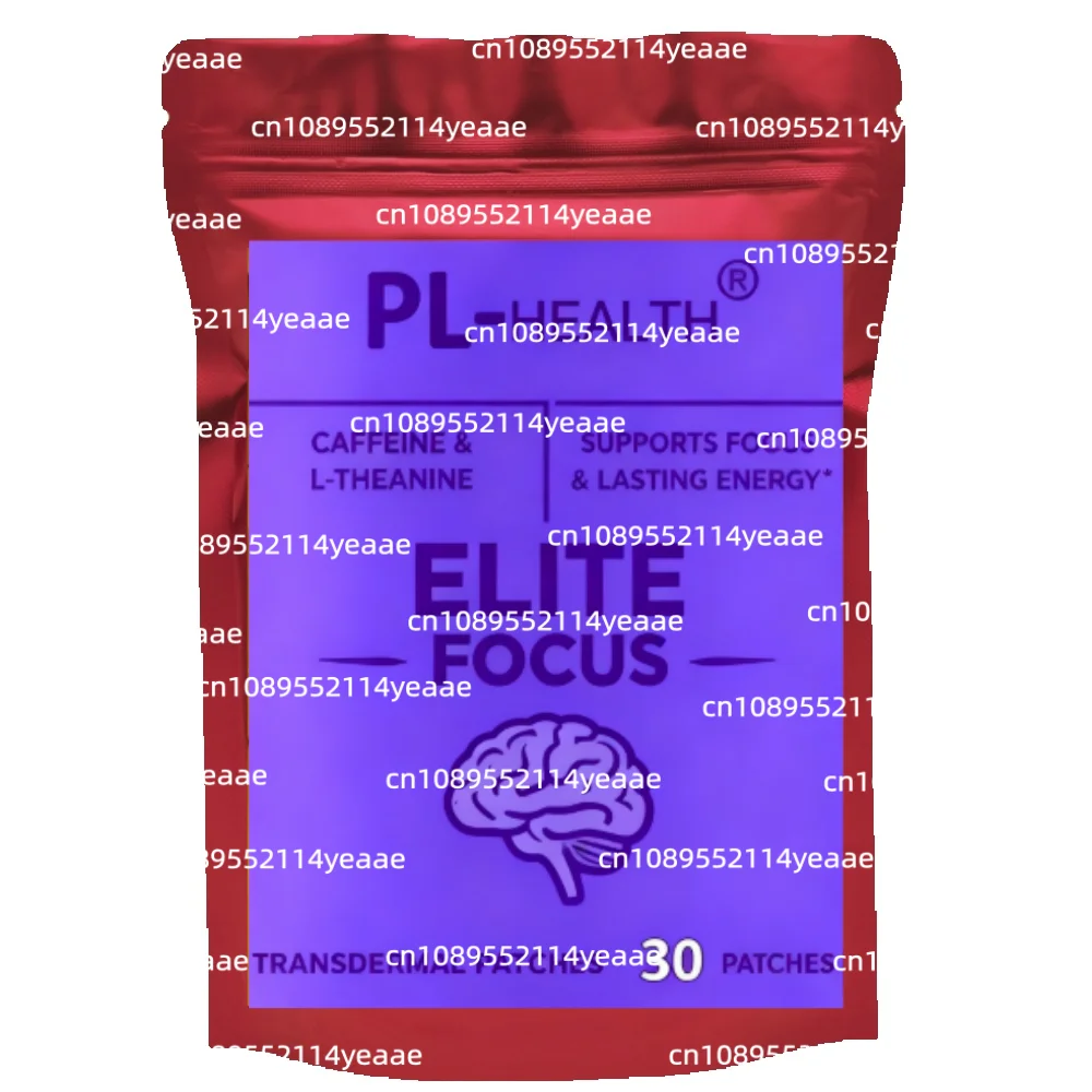 Focused Energy Supplements Transdermal Patches--30 Patches One Month Supply