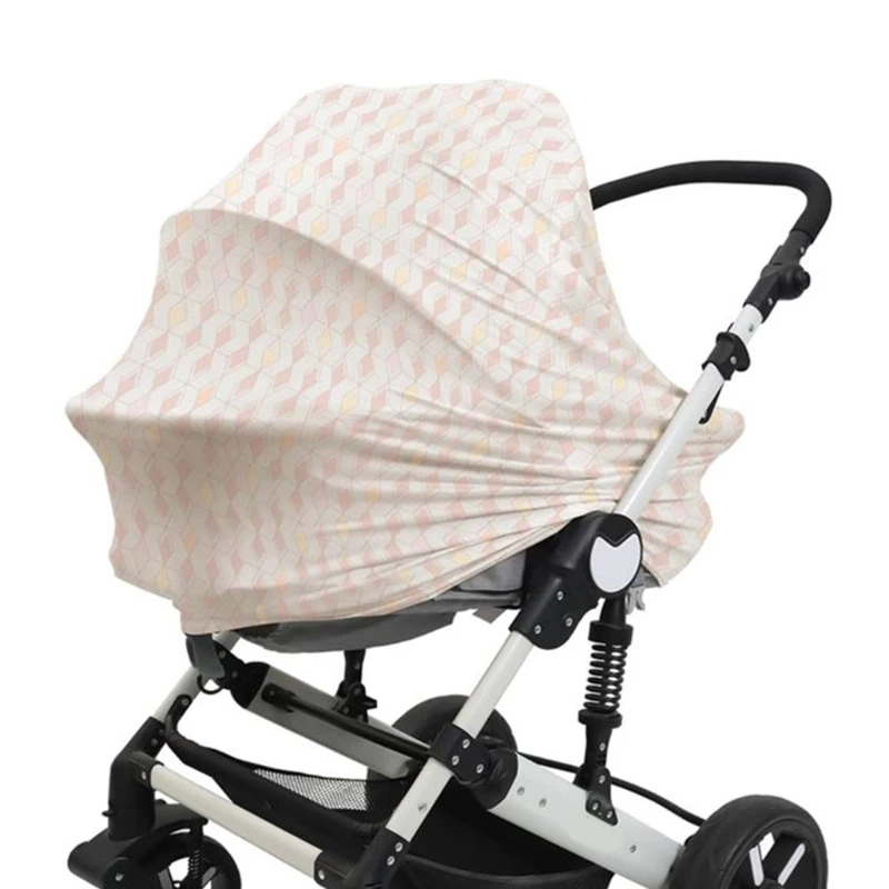 Multi Use Baby Car Cover Carseat Sleeve Soft & Comfortable Nursing Towel