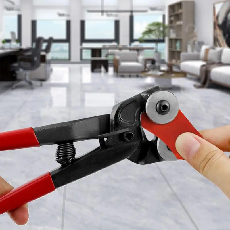 Ceramic Tile Cutting Tools Round Mouth Double Wheel Pliers Comfortable Grip Ceramic Tile Cutter Ceramic Tile Nipper Nipper