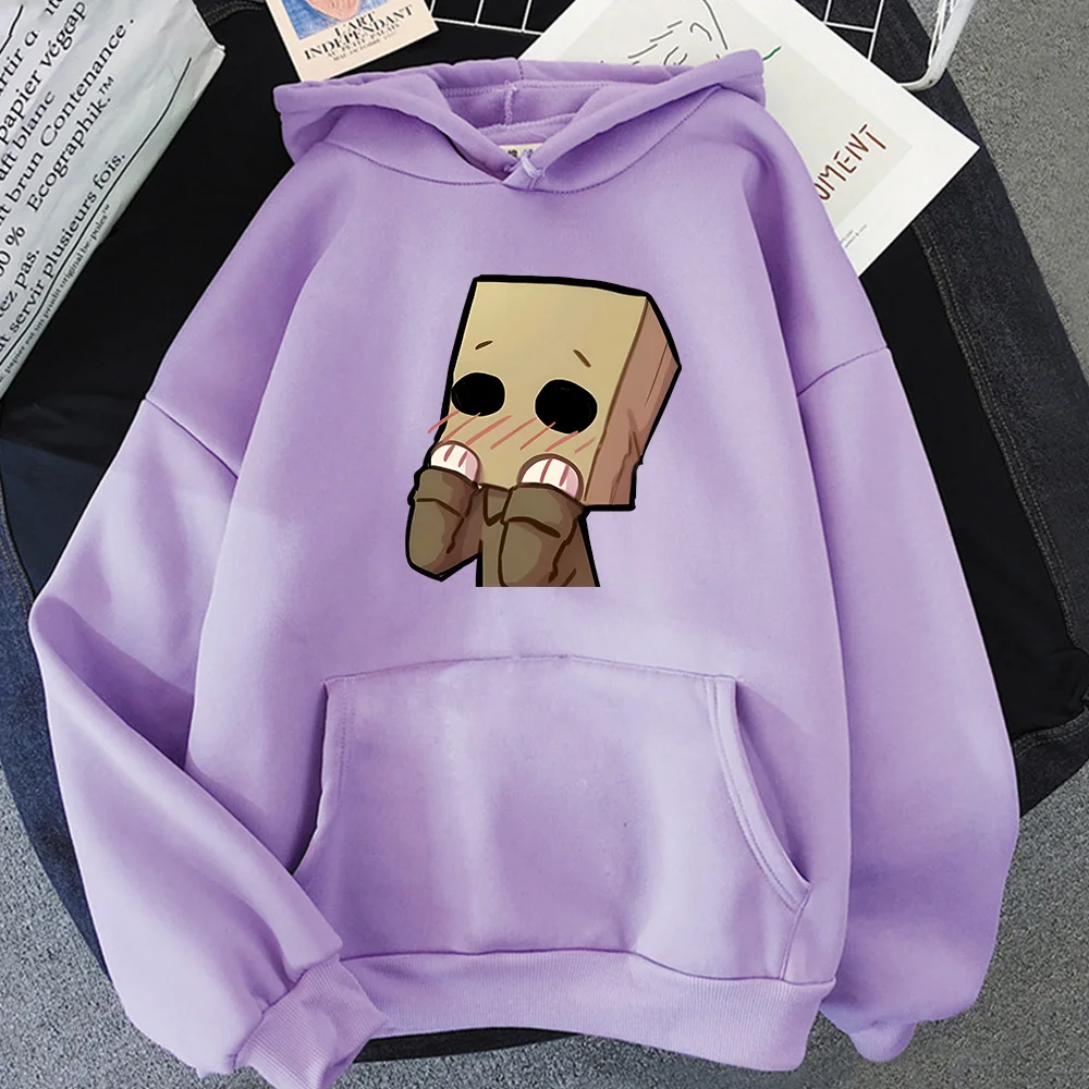 Little Nightmares Mono Printing Clothes Cute Cartoon Graphic Hoodies Autumn Men/women Casual Sweatshirts Loose Fleece Pullovers