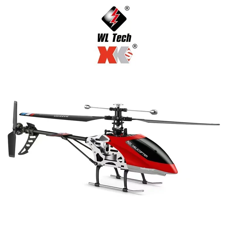 

Weili's New V912-a Upgraded Four Channel Fixed Altitude Helicopter 2.4g Remote-controlled Single Blade Aircraft