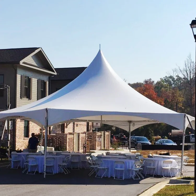 Customizable Size Color High Top Pagoda Canopy Tent, Waterproof Frame Shelter For Outdoor Wedding Banquet Party Festival Events