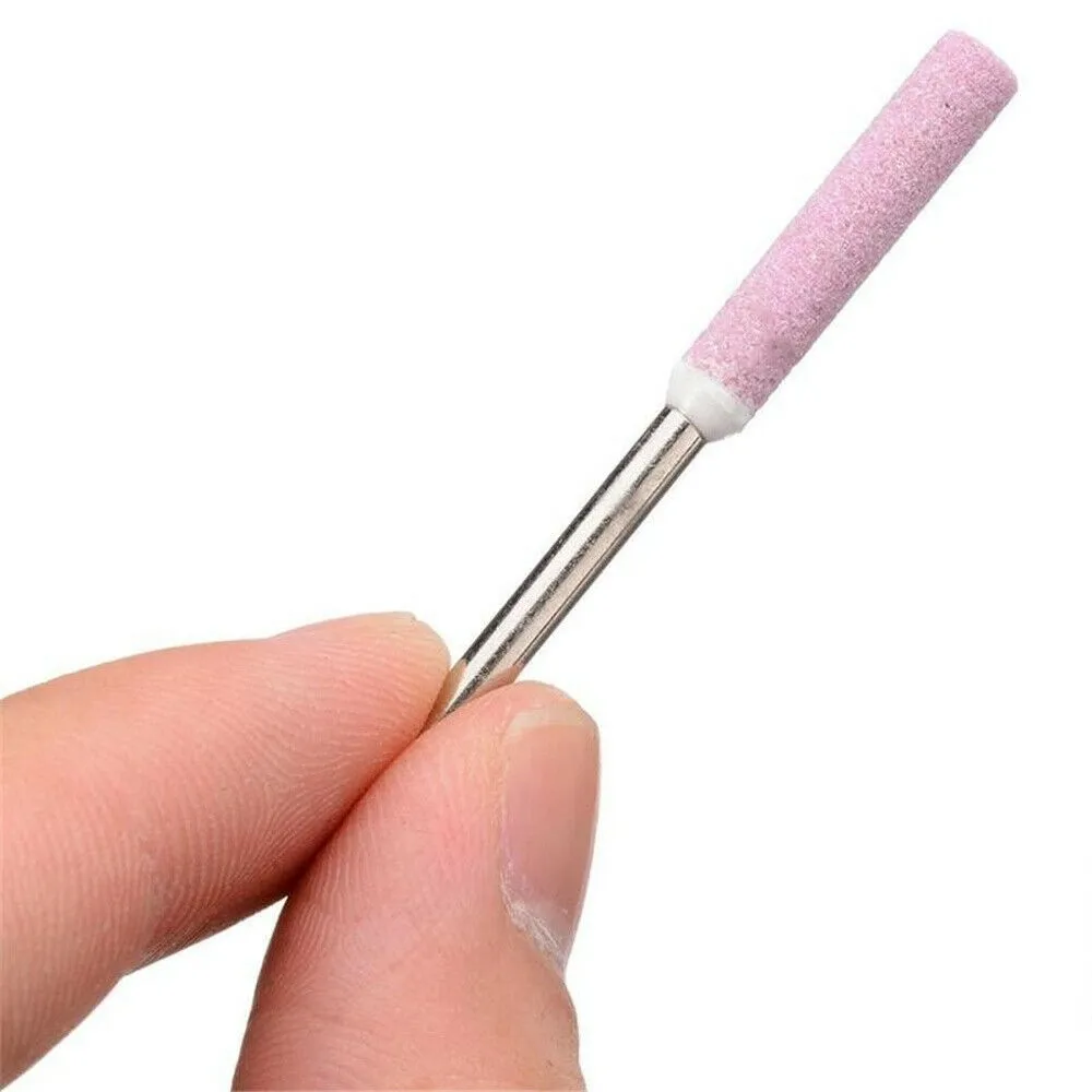 2 шт., точилка для бензопилы, заусенцы, хвостовик 3 мм, 4/4,8/5,5 мм, шлифовальная машина, цепная пила, дрель для резьбы, шлифовальные инструменты, аксессуары для электроинструментов