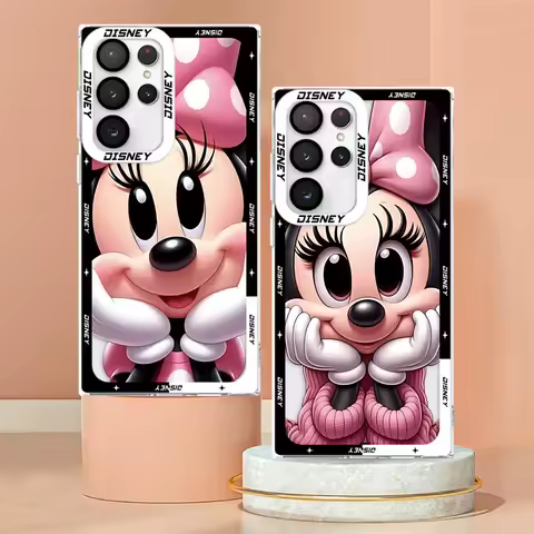 Disney Minnie Mouse Phone case for Samsung Galaxy S10 S20 S24 S25 S21 S22 S23 Plus FE Ultra Note10 Plus Lite 20 Ultra case