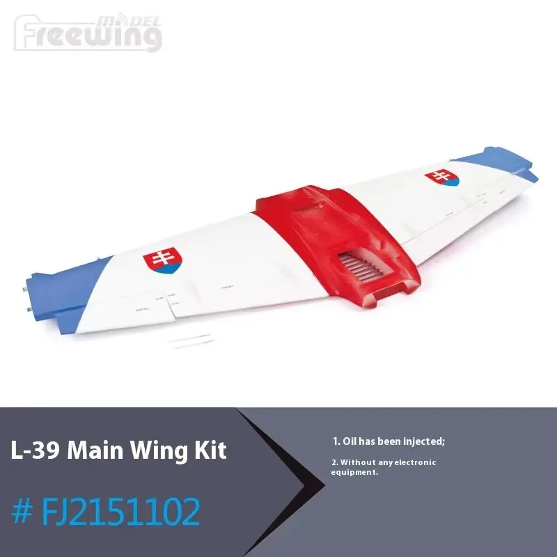 Freewing 80 มม.L-39 Albatross เครื่องบินอุปกรณ์เสริมลําตัวหลักปีกหางแบนแนวตั้งหาง Landing Gear ห้องนักบินกล่อง