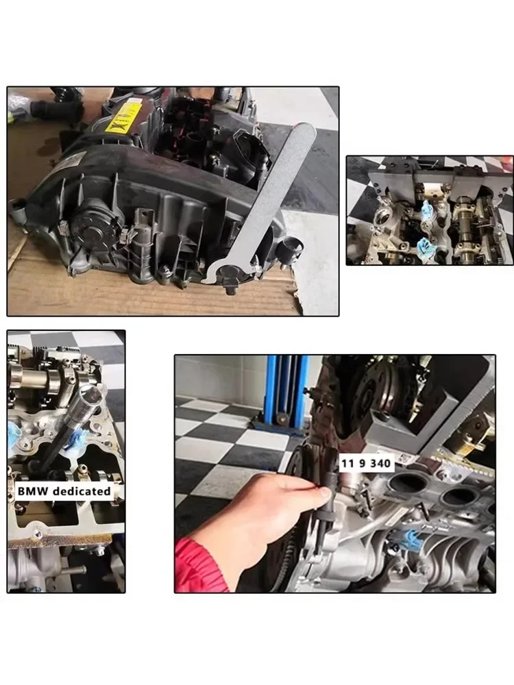 Strumenti speciali per la rimozione della temporizzazione dell'estrattore della testa dell'olio dell'iniettore del motore dell'auto per B38 B48 B58 3 Serie 5 Serie 3.0T Strumento di temporizzazione