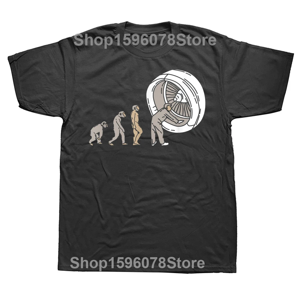 Lustige Flugzeug Mechaniker Flugzeug Wartung Techniker T Shirts Grafik Streetwear Kurzarm Geburtstag Geschenke Sommer T-shirt – Detail 2