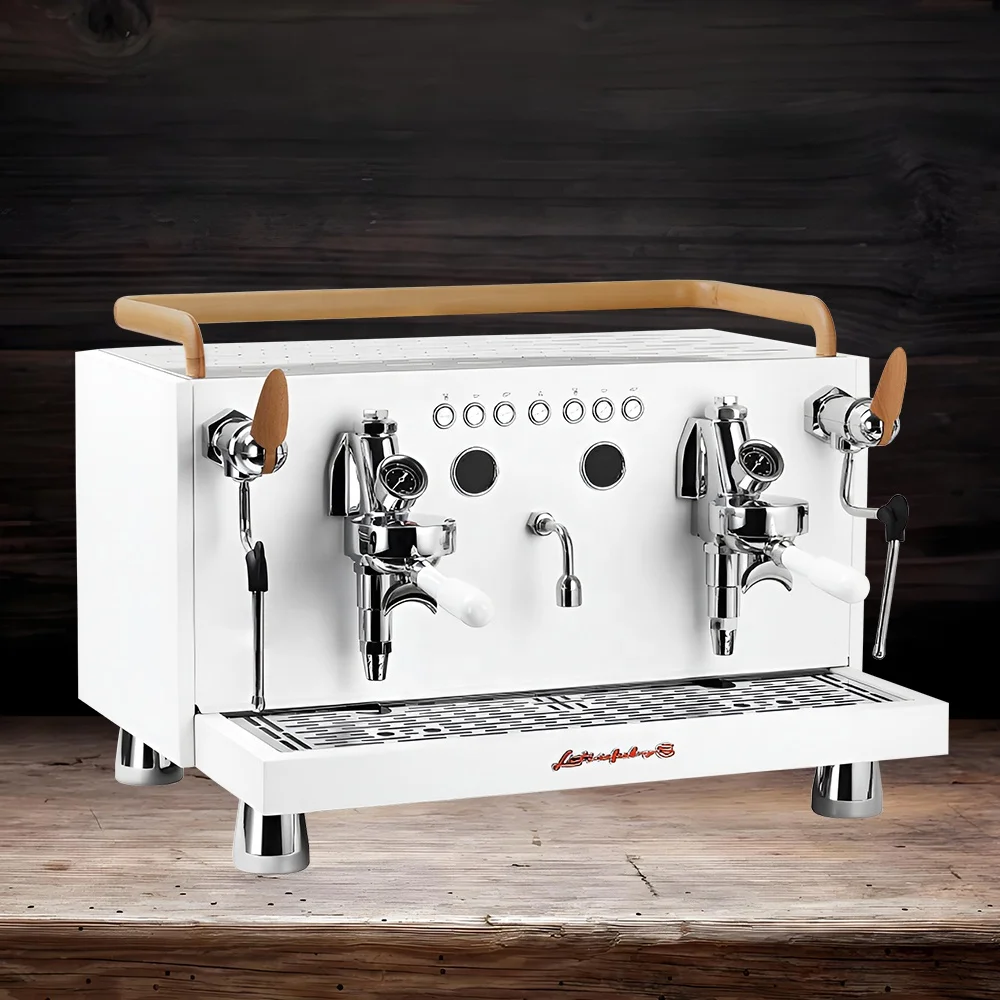 

Hot Selling 10.5L Stainless Steel Boiler Automatic Two Group Electric Coffee Maker Espresso Machines