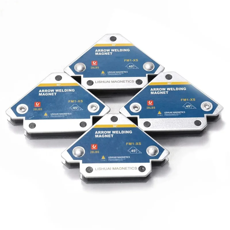 

A53Q-28Lb Welding Magnets, Heavy Duty Magents Holder, 4Pcs 3Inch Strength Strong Magnetic Clamps Arrow-Holder