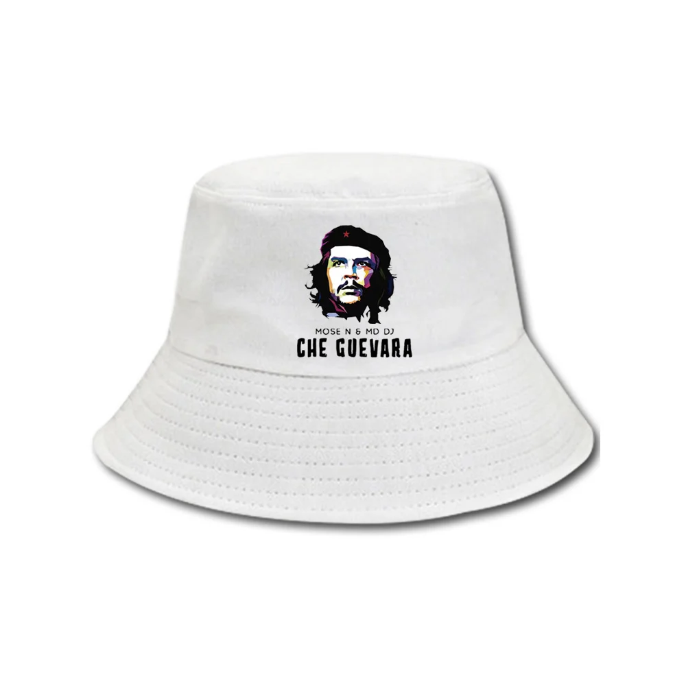 

Рыбацкая шляпа с принтом Cuban Revolution Hero Guevara, универсальная шляпа для бассейна, модная унисекс