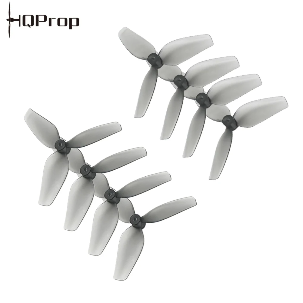 HQProp 45mm 1.8×1.2×3 Three-Blade Propeller 1.5mm Hole Distance 2CW 2CCW Suitable for FPV Racing Drone DIY Model Accessories